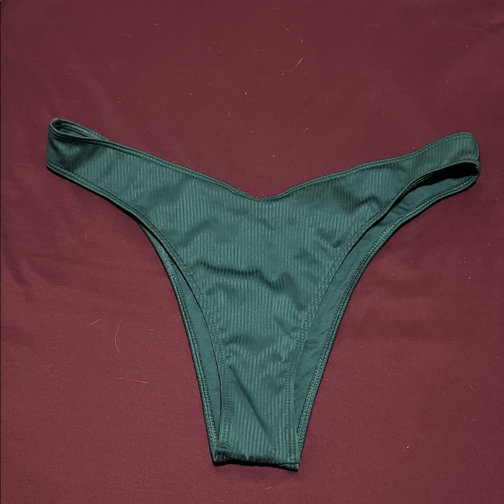 Hollister Deep Green Bikini Bottom